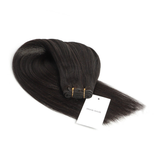 IMAN Textured Straight Weft