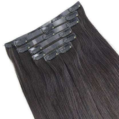 IMAN Silked Straight Hair Clip-ins