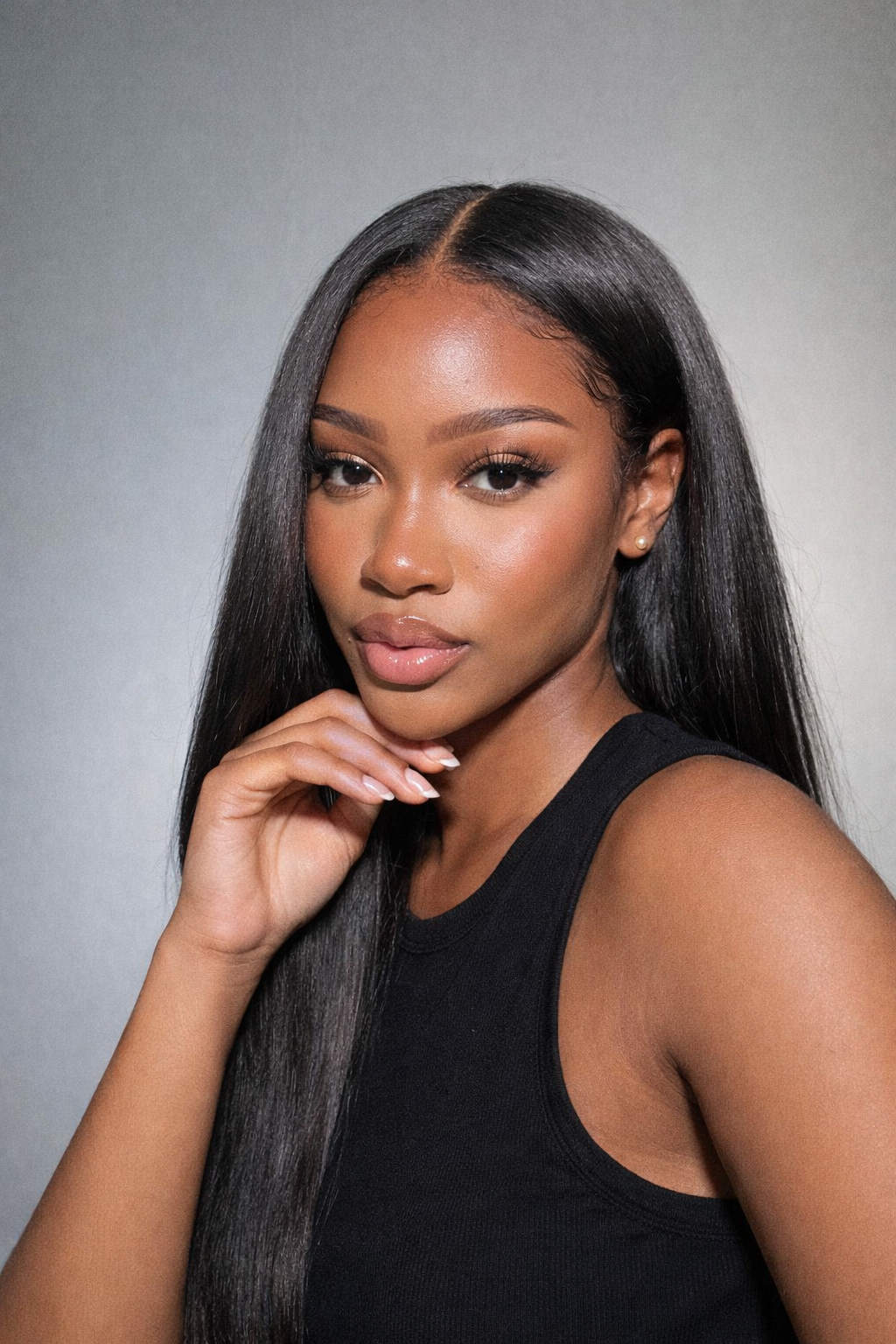 IMAN Silked Straight Hair Weft
